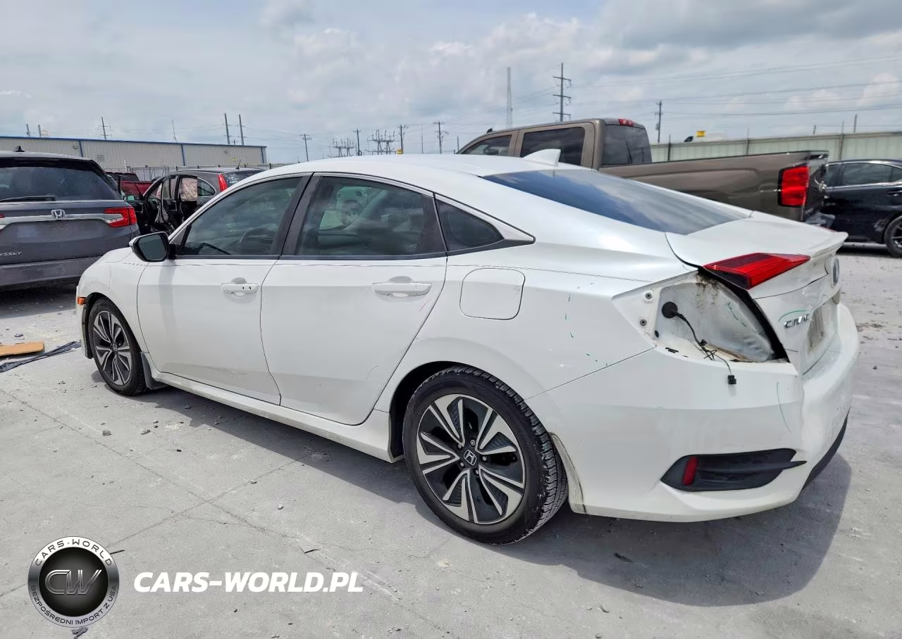 2018 Honda Civic Ex VIN:JHMFC1F34JX038248 - 2