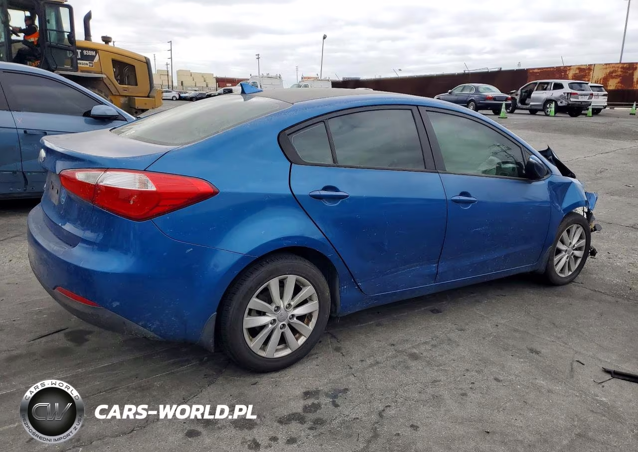 2014 Kia Forte Lx VIN:KNAFX4A65E5188392 - 3