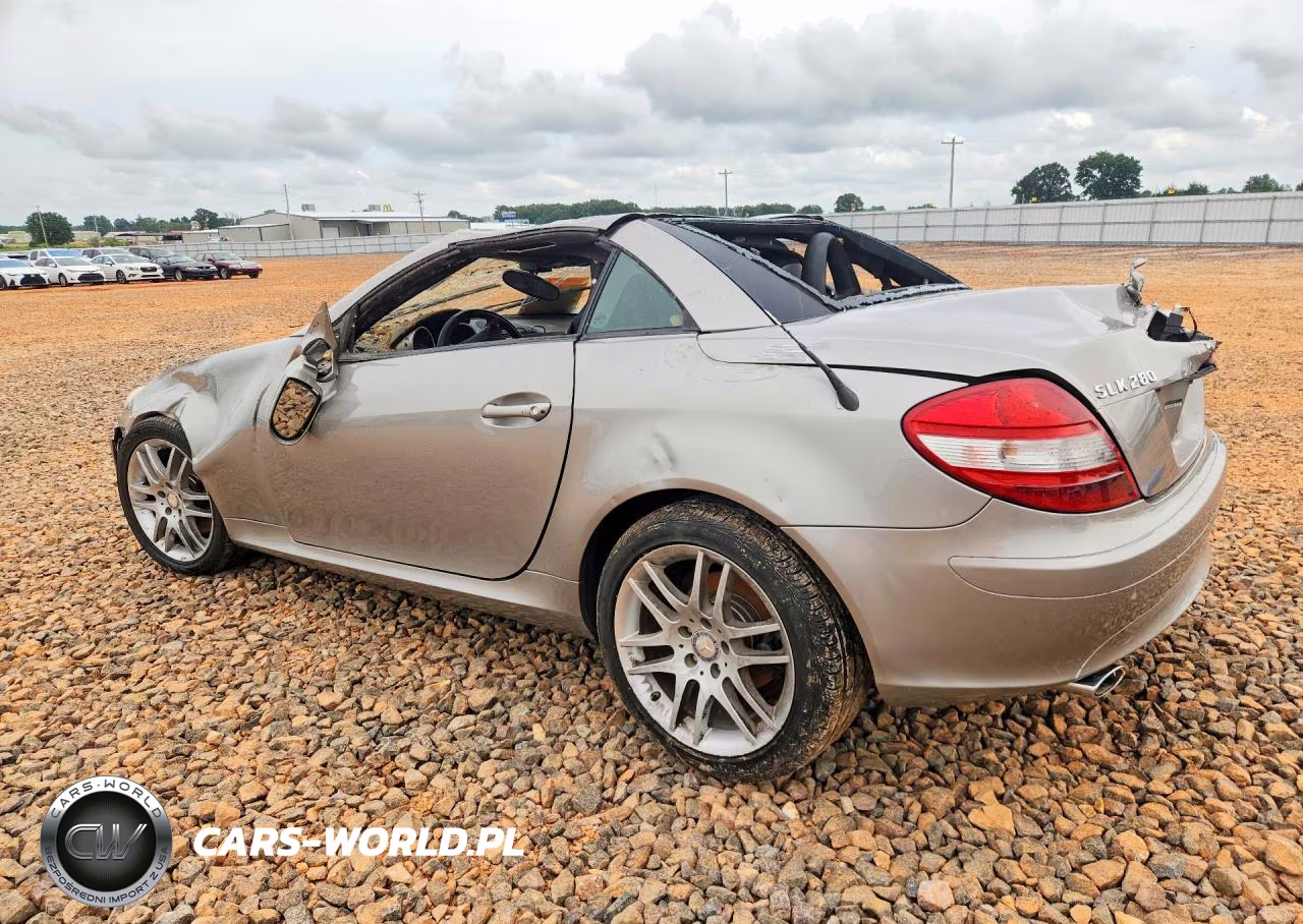 2008 Mercedes-Benz Slk 280 VIN:WDBWK54F18F188745 - 2
