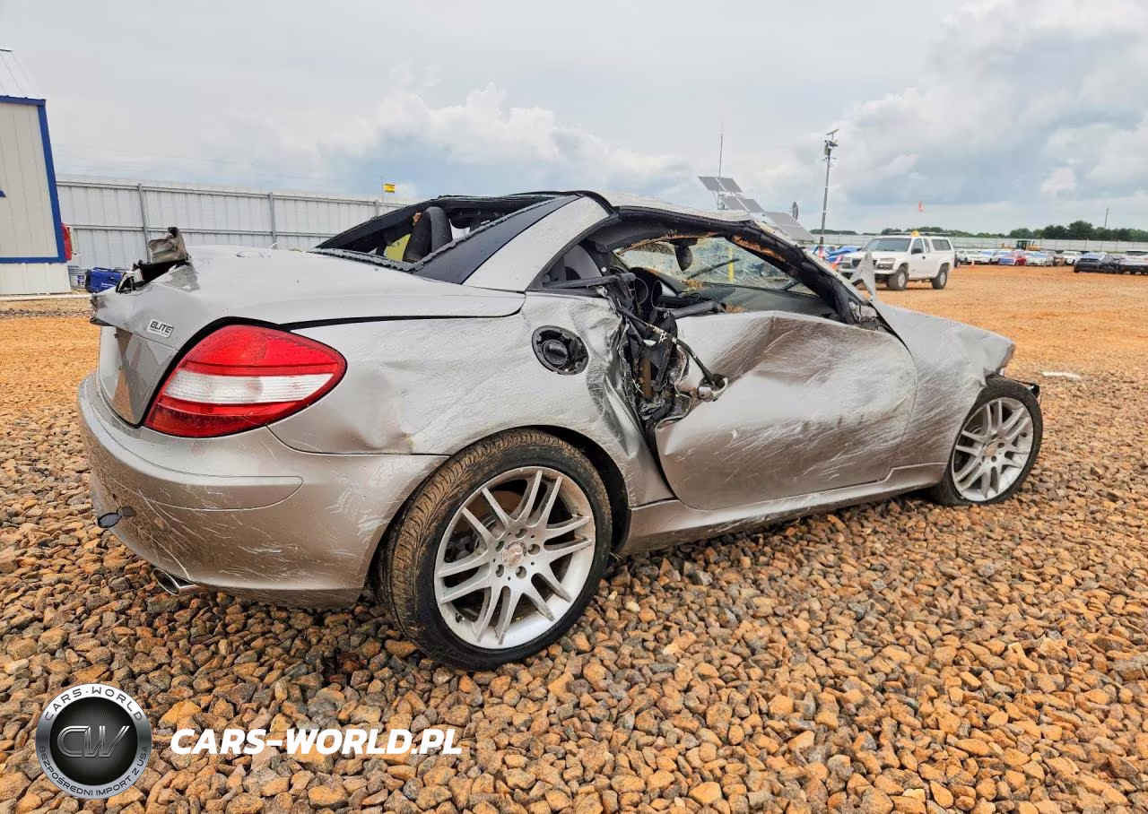 2008 Mercedes-Benz Slk 280 VIN:WDBWK54F18F188745 - 3