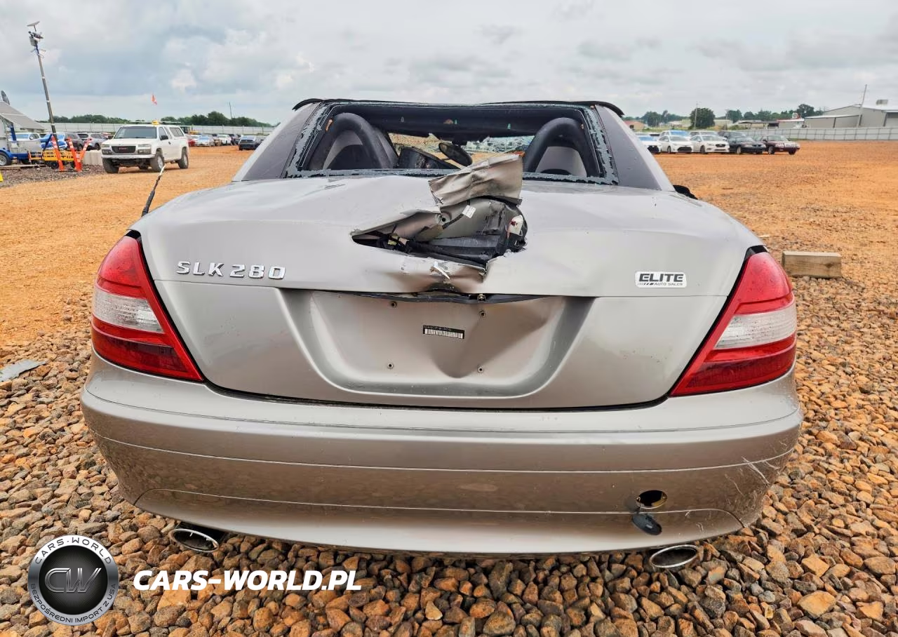 2008 Mercedes-Benz Slk 280 VIN:WDBWK54F18F188745 - 6