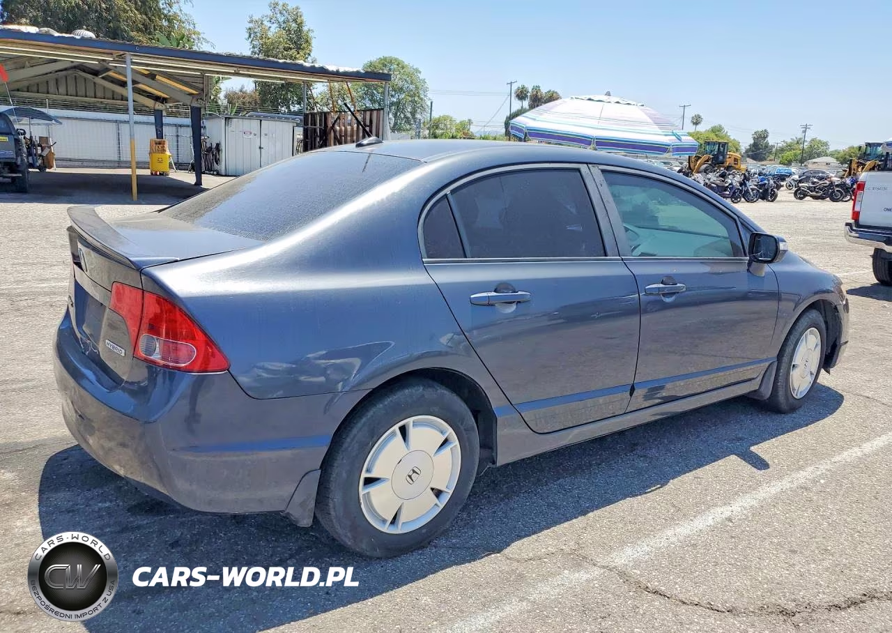 2008 Honda Civic Hybrid VIN:JHMFA36238S026947 - 3