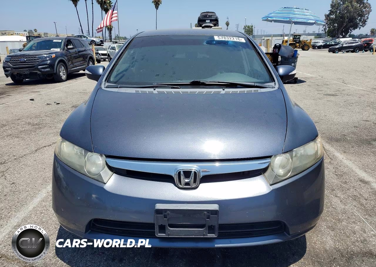 2008 Honda Civic Hybrid VIN:JHMFA36238S026947 - 5