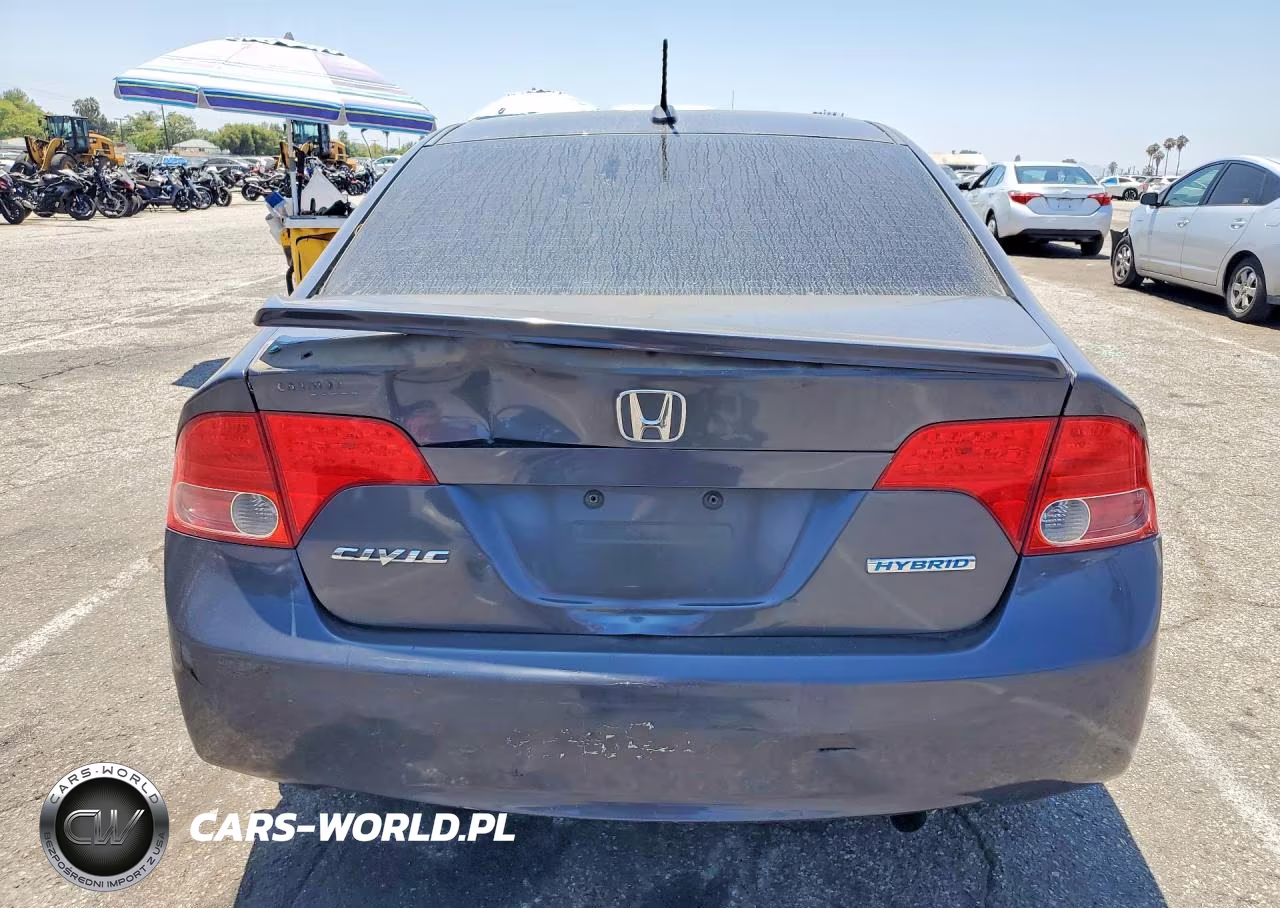 2008 Honda Civic Hybrid VIN:JHMFA36238S026947 - 6