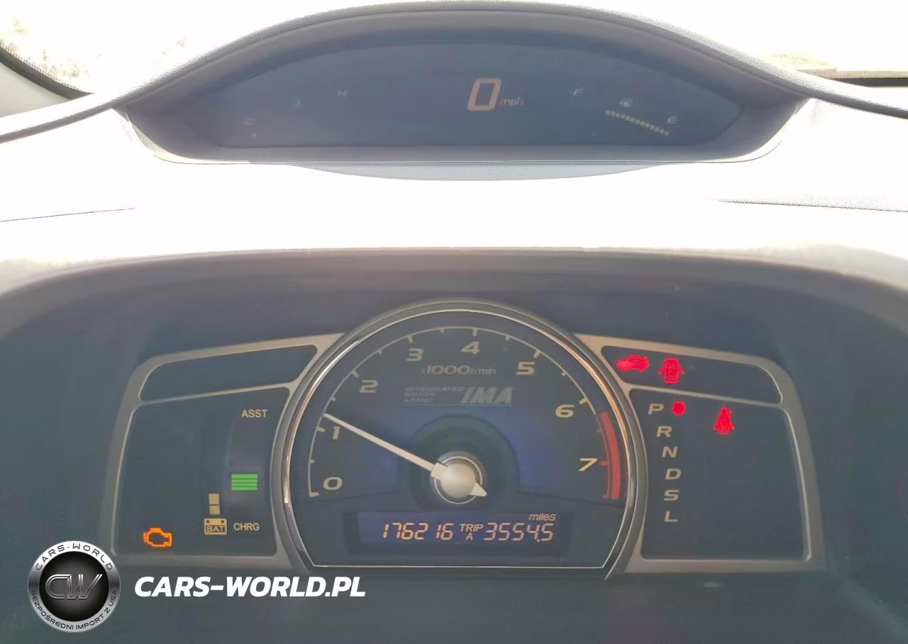 2008 Honda Civic Hybrid VIN:JHMFA36238S026947 - 9