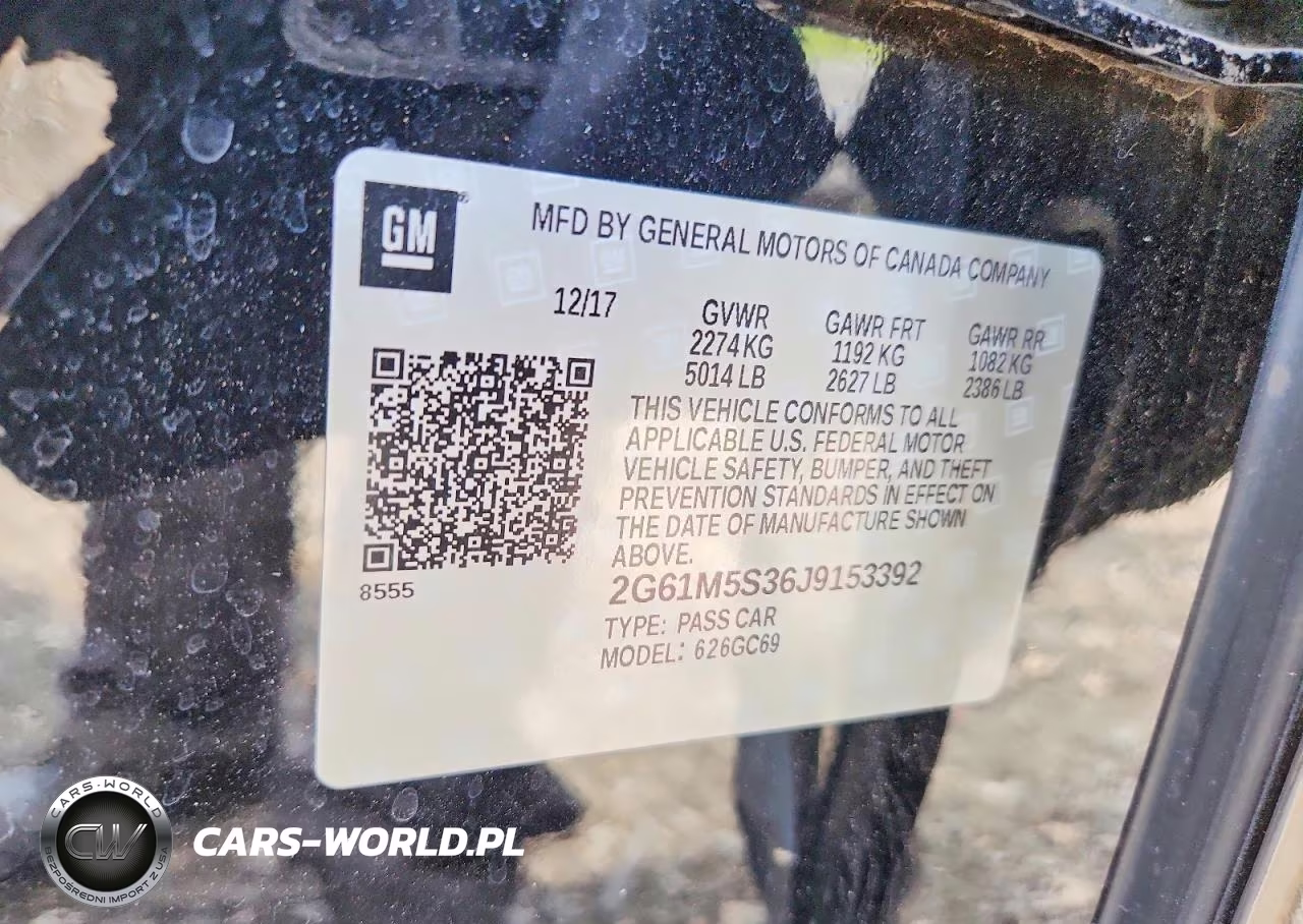 2018 Cadillac Xts Luxury VIN:2G61M5S36J9153392 - 12