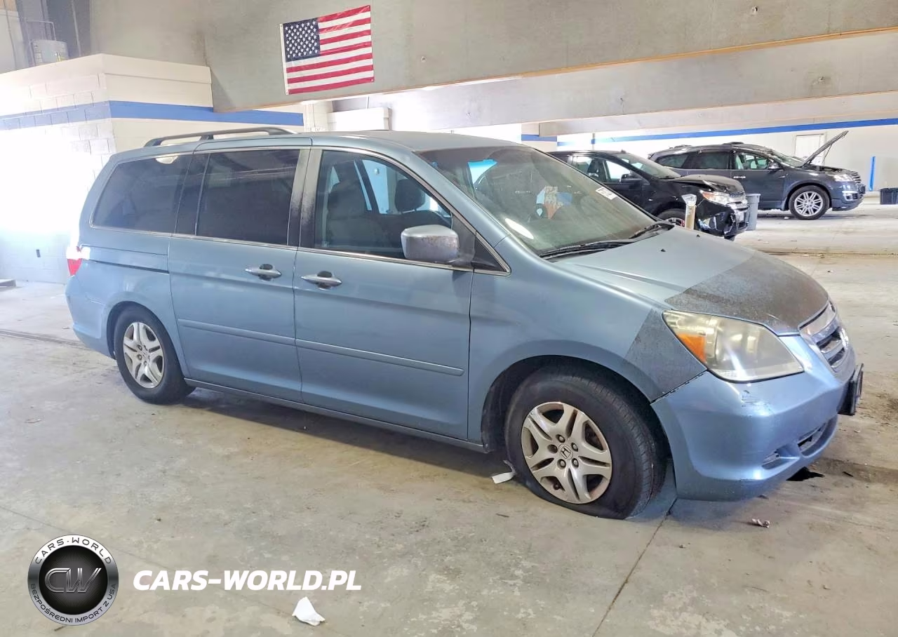2007 Honda Odyssey Ex VIN:5FNRL38417B121073 - 4