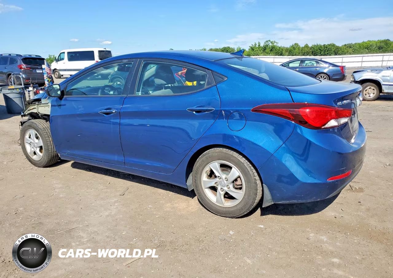 2015 Hyundai Elantra Se VIN:KMHDH4AE8FU458815 - 2