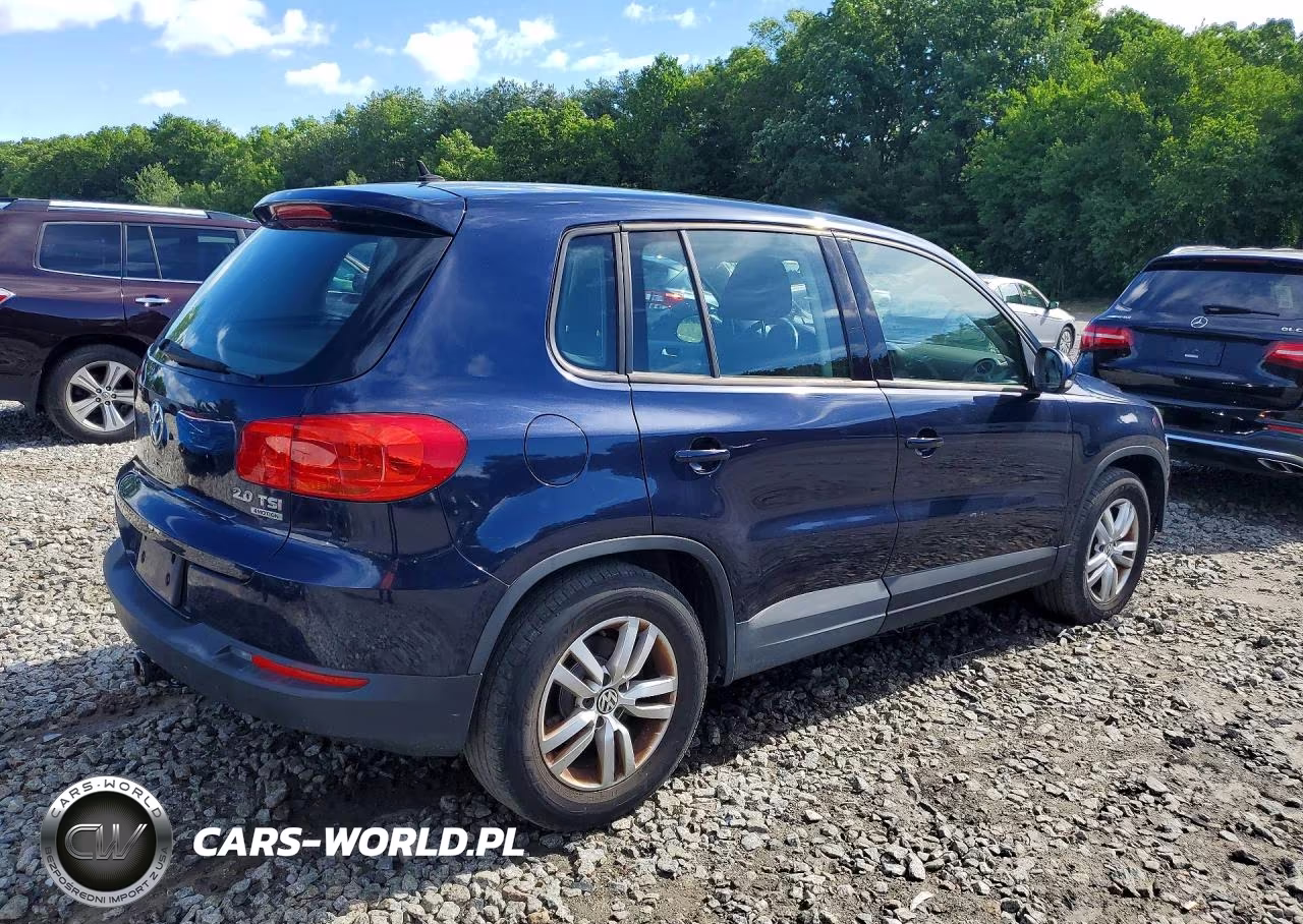 2013 Volkswagen Tiguan VIN:WVGBV3AX2DW072226 - 3