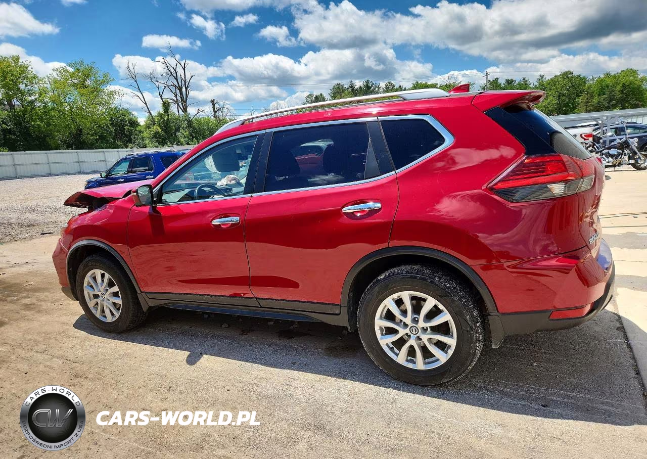 2017 Nissan Rogue Sv VIN:JN8AT2MV4HW277406 - 2