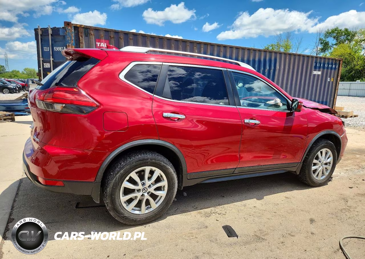 2017 Nissan Rogue Sv VIN:JN8AT2MV4HW277406 - 3