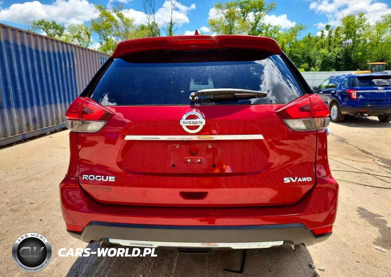 2017 Nissan Rogue Sv VIN:JN8AT2MV4HW277406 - 6