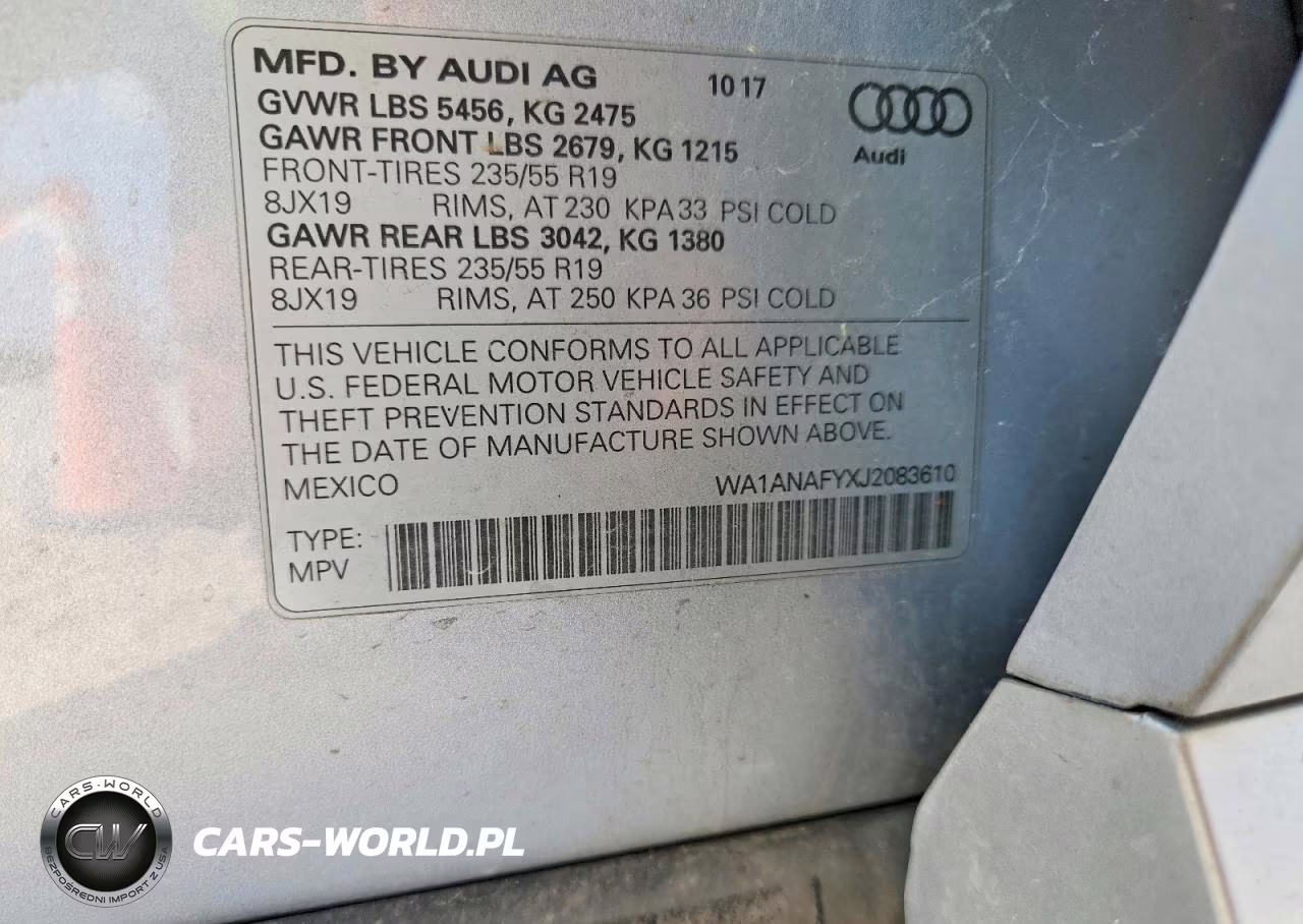 2018 Audi Q5 Premium VIN:WA1ANAFYXJ2083610 - 13