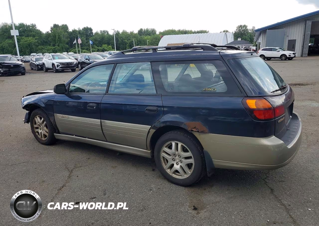 2002 Subaru Legacy Outback VIN:4S3BH665427663203 - 2