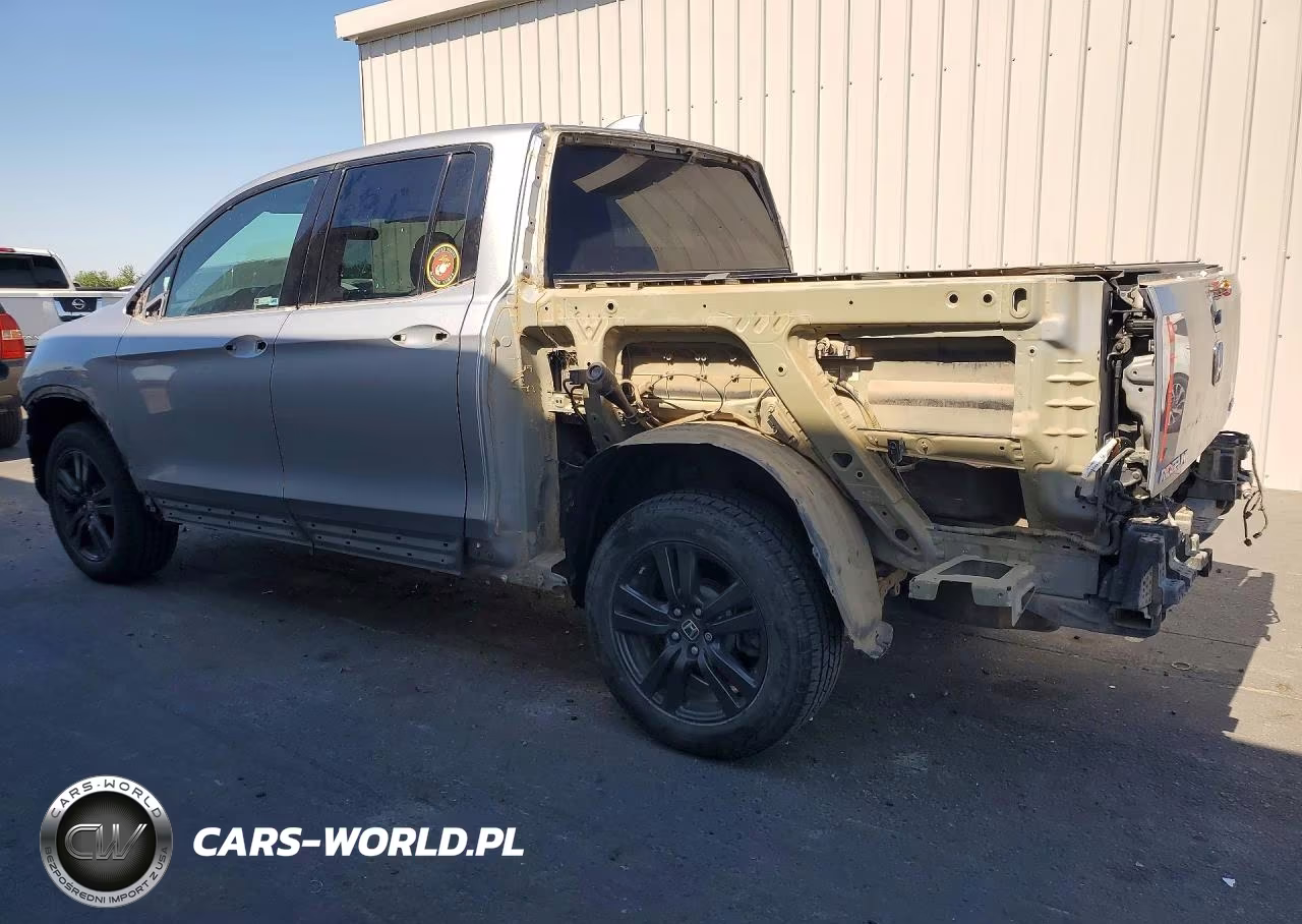 2019 Honda Ridgeline Sport VIN:5FPYK3F11KB029906 - 2