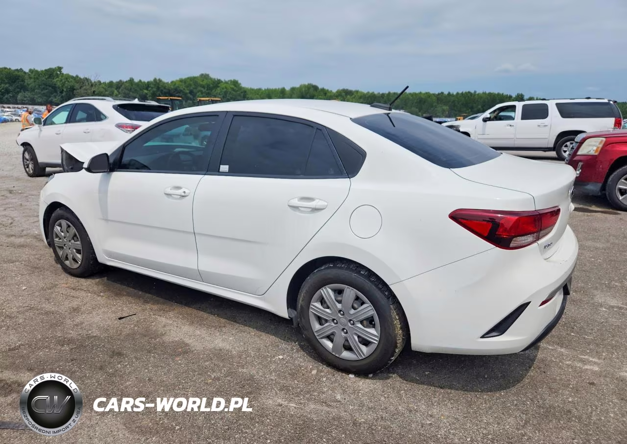 2021 Kia Rio Lx VIN:3KPA24AD8ME393718 - 2