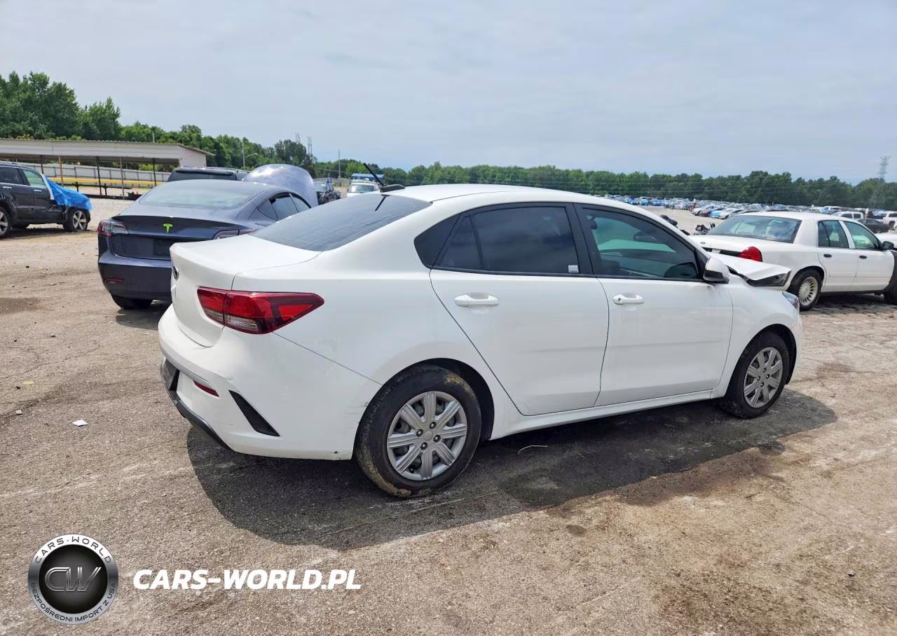 2021 Kia Rio Lx VIN:3KPA24AD8ME393718 - 3