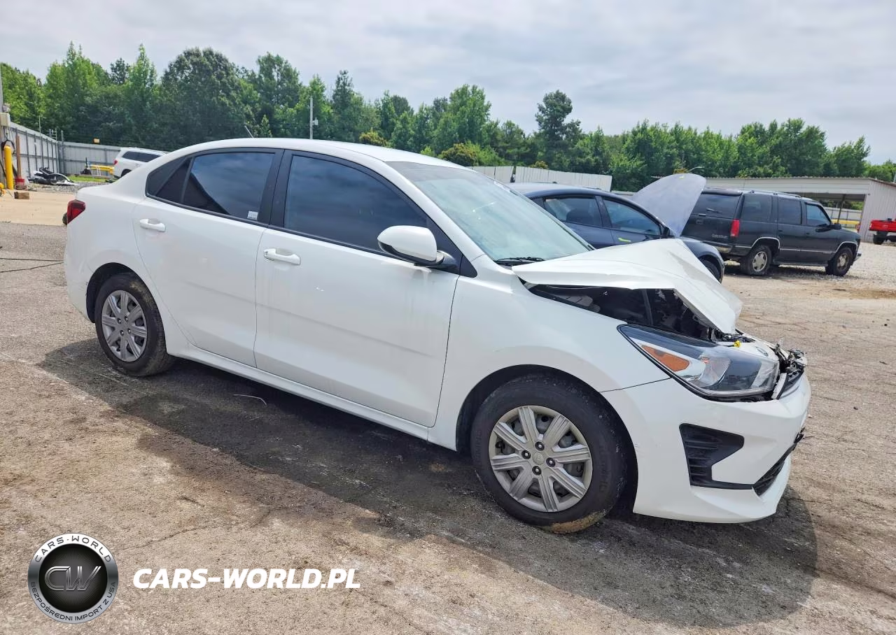 2021 Kia Rio Lx VIN:3KPA24AD8ME393718 - 4