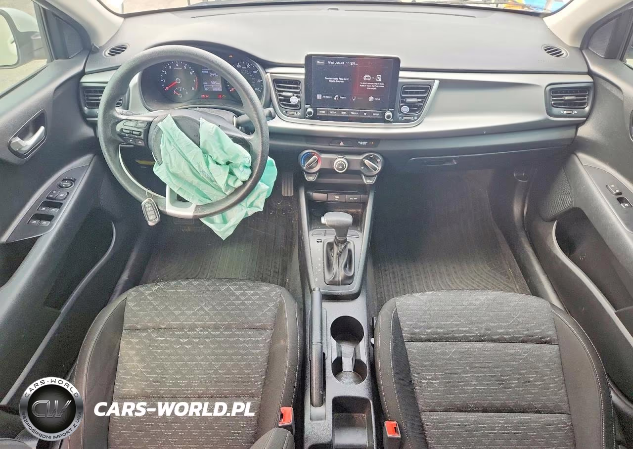 2021 Kia Rio Lx VIN:3KPA24AD8ME393718 - 8