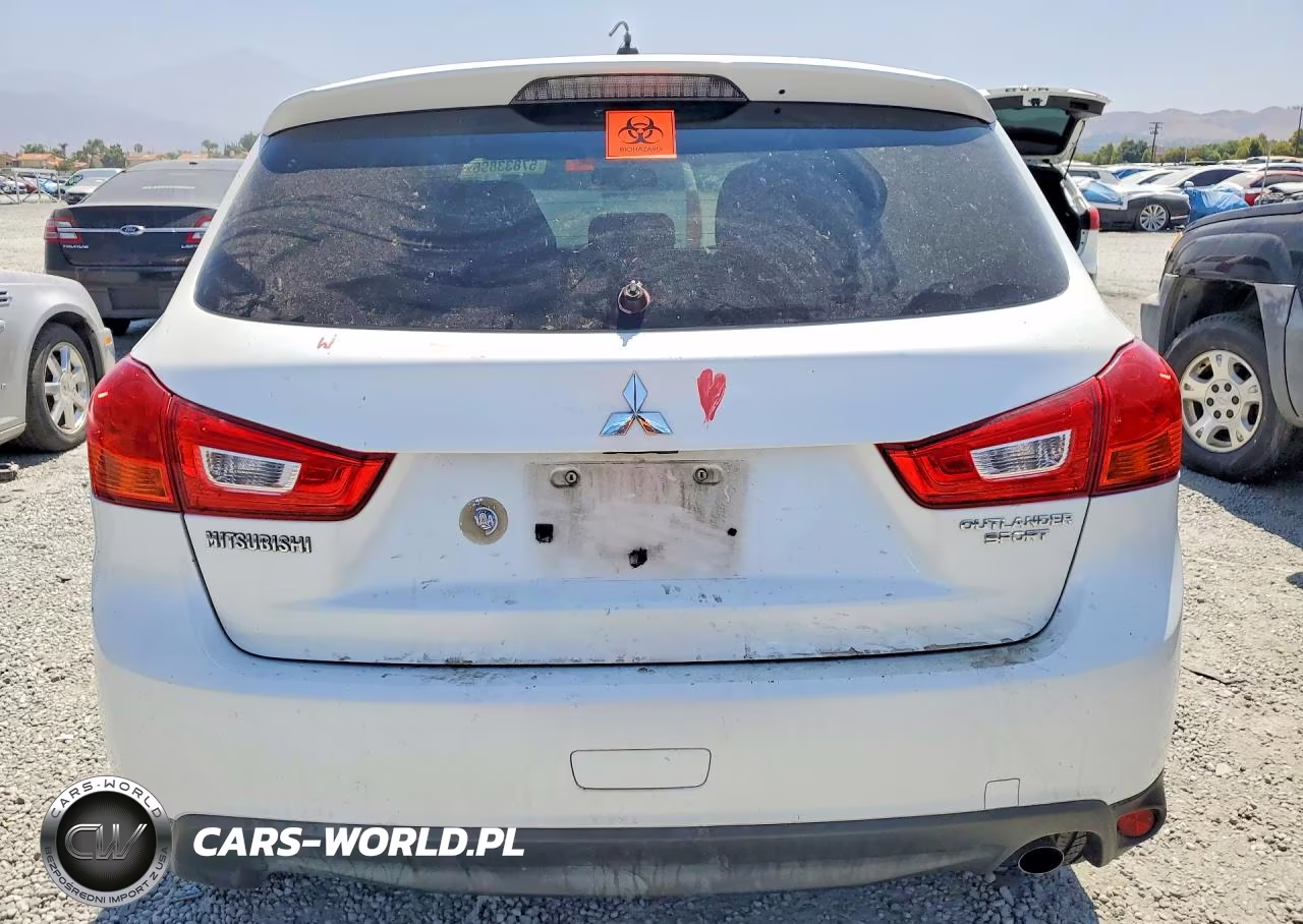 2014 Mitsubishi Outlander Sport Es VIN:4A4AP3AU0EE015152 - 6