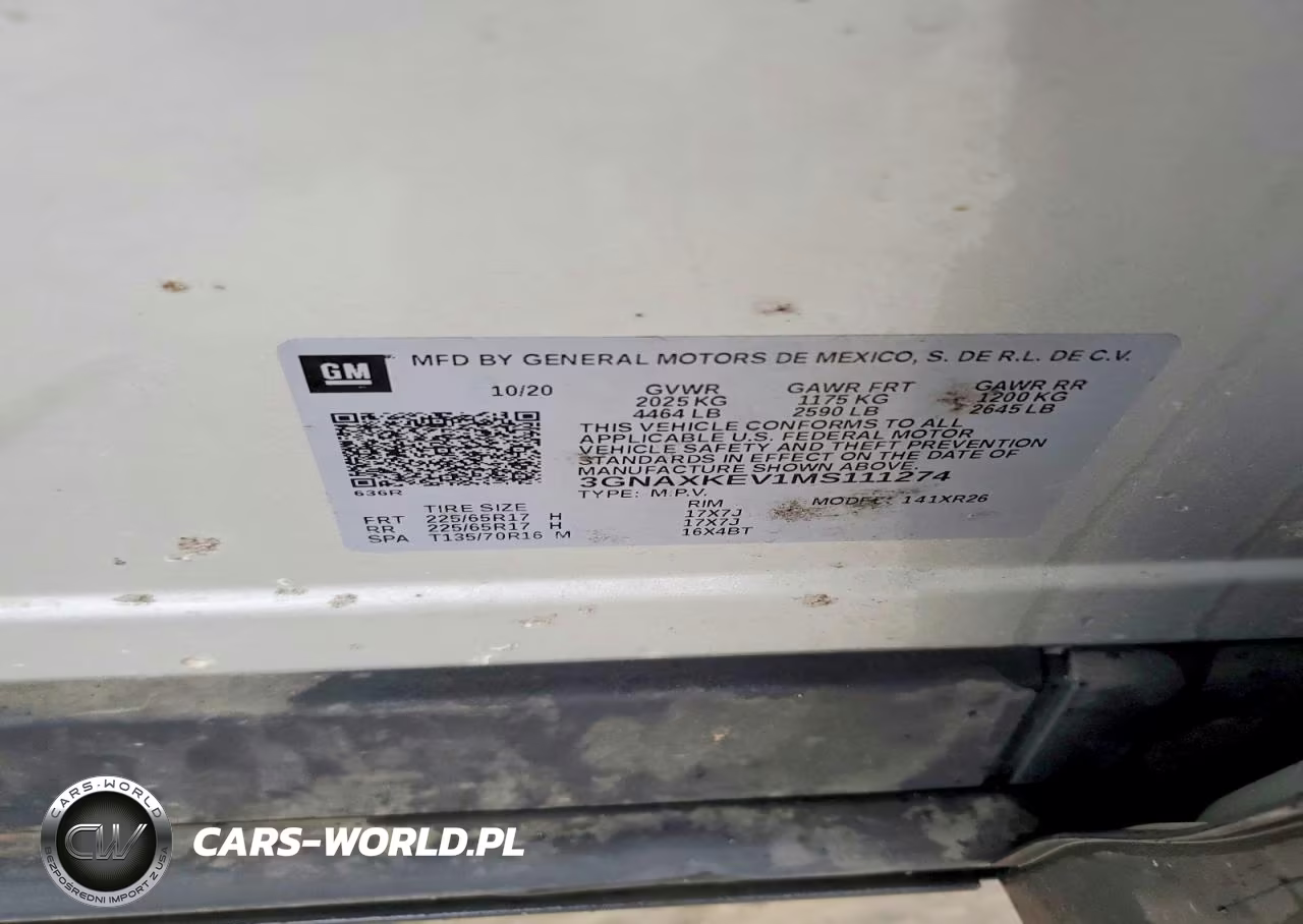 2021 Chevrolet Equinox Lt VIN:3GNAXKEV1MS111274 - 13