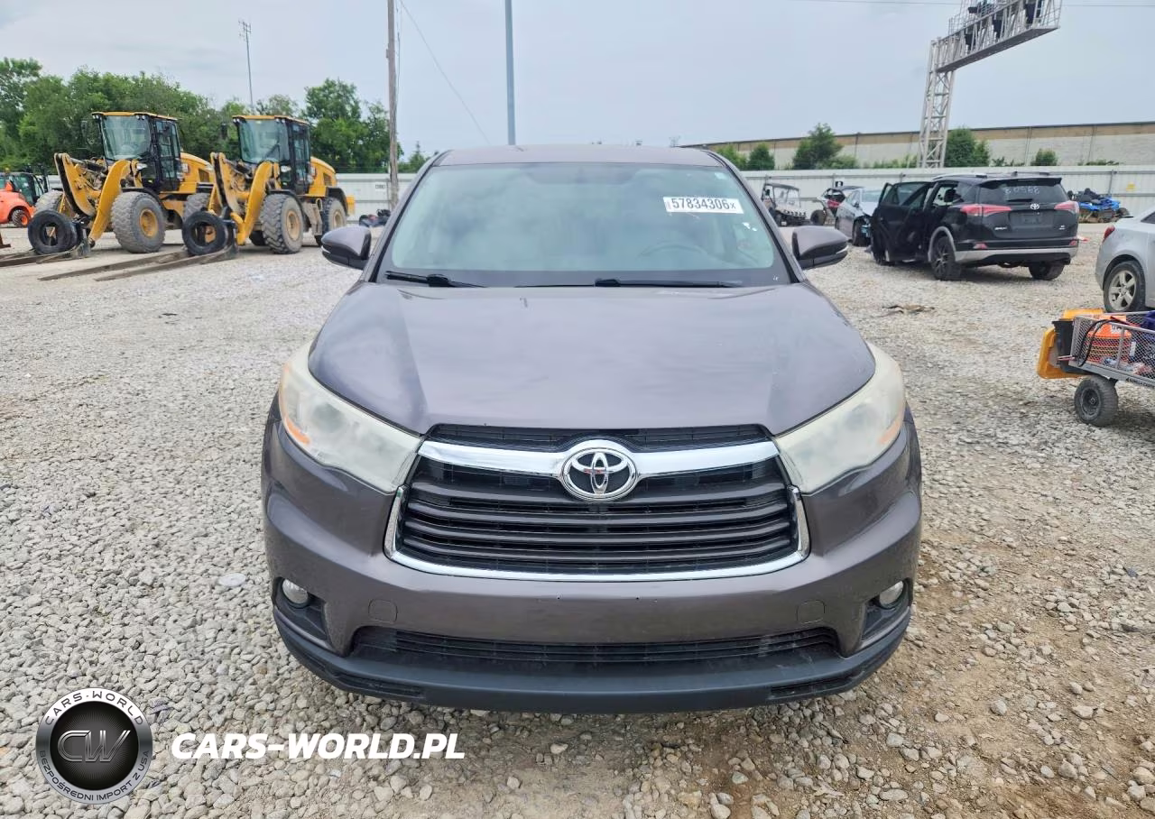 2014 Toyota Highlander Le Plus VIN:5TDZKRFH8ES014915 - 5