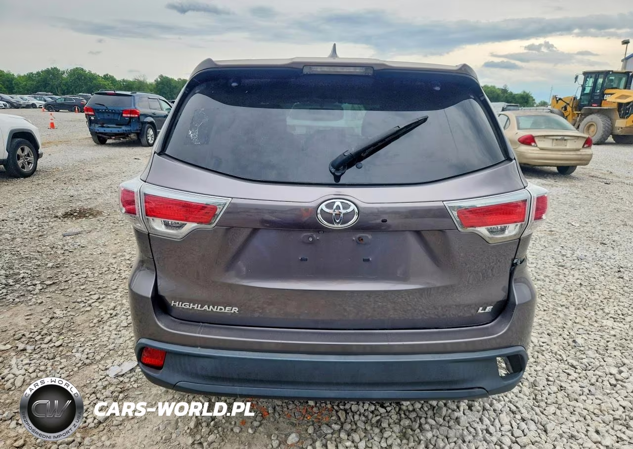 2014 Toyota Highlander Le Plus VIN:5TDZKRFH8ES014915 - 6