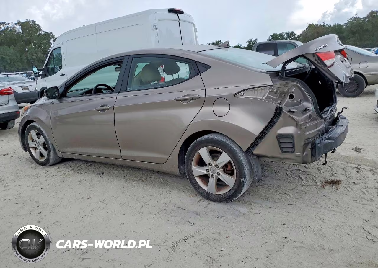 2013 Hyundai Elantra Gls VIN:5NPDH4AE1DH175345 - 2