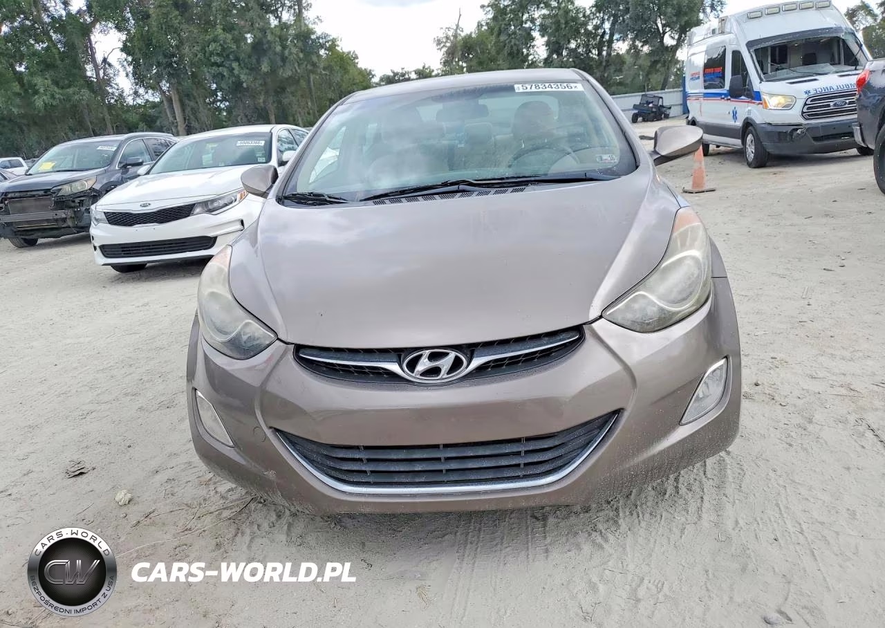 2013 Hyundai Elantra Gls VIN:5NPDH4AE1DH175345 - 5