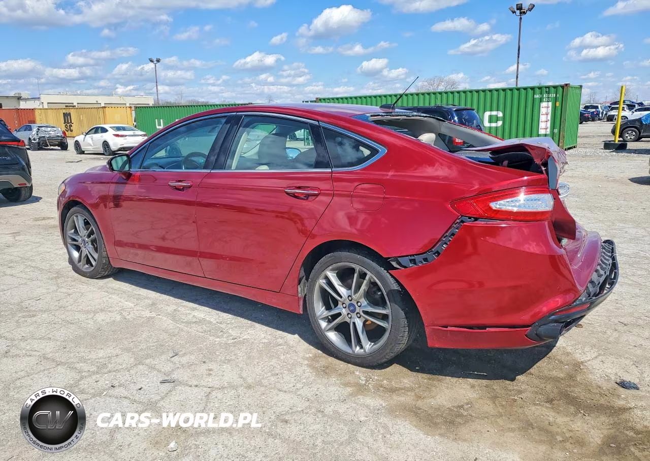 2016 Ford Fusion Titanium VIN:3FA6P0K98GR354012 - 2