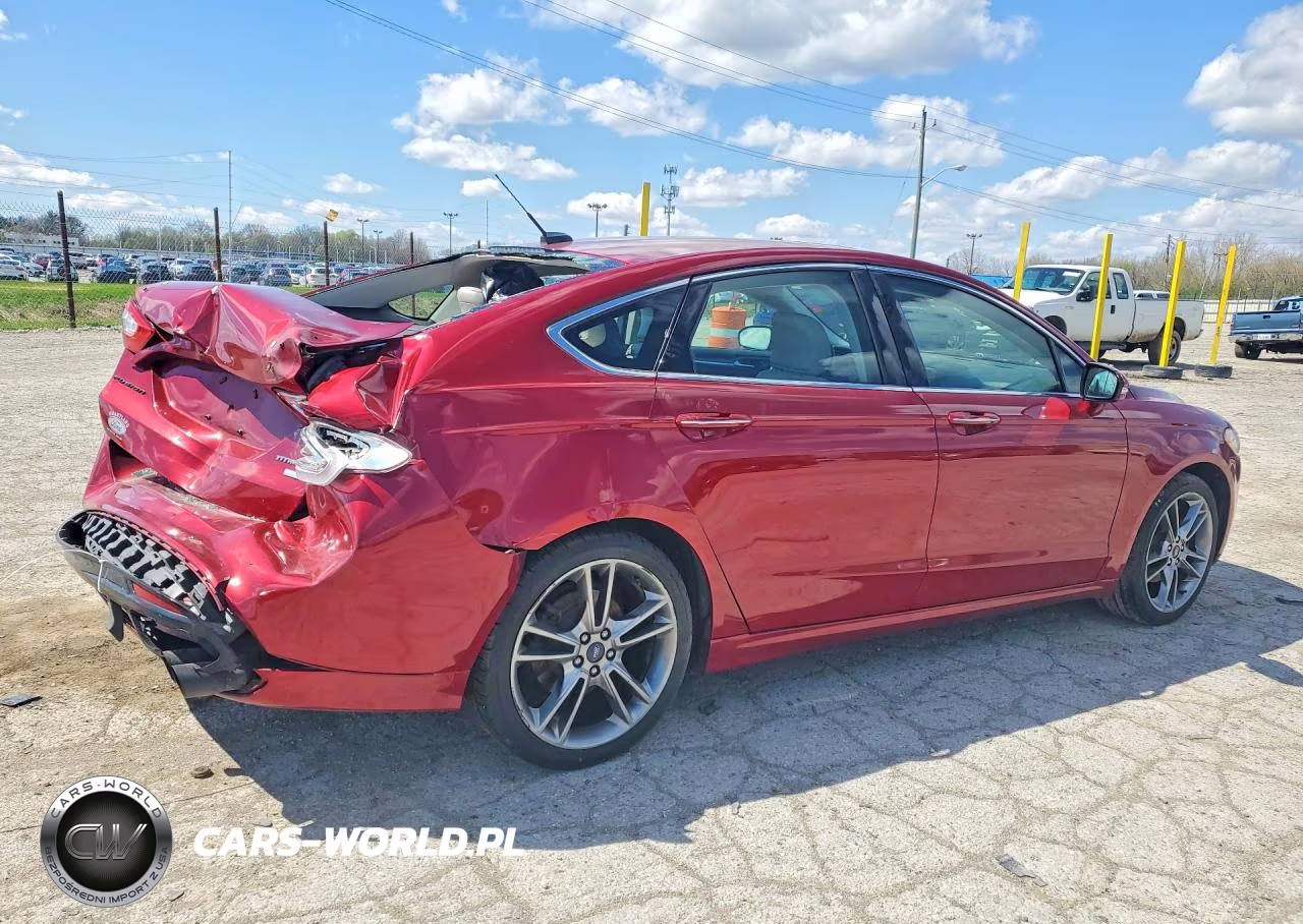 2016 Ford Fusion Titanium VIN:3FA6P0K98GR354012 - 3