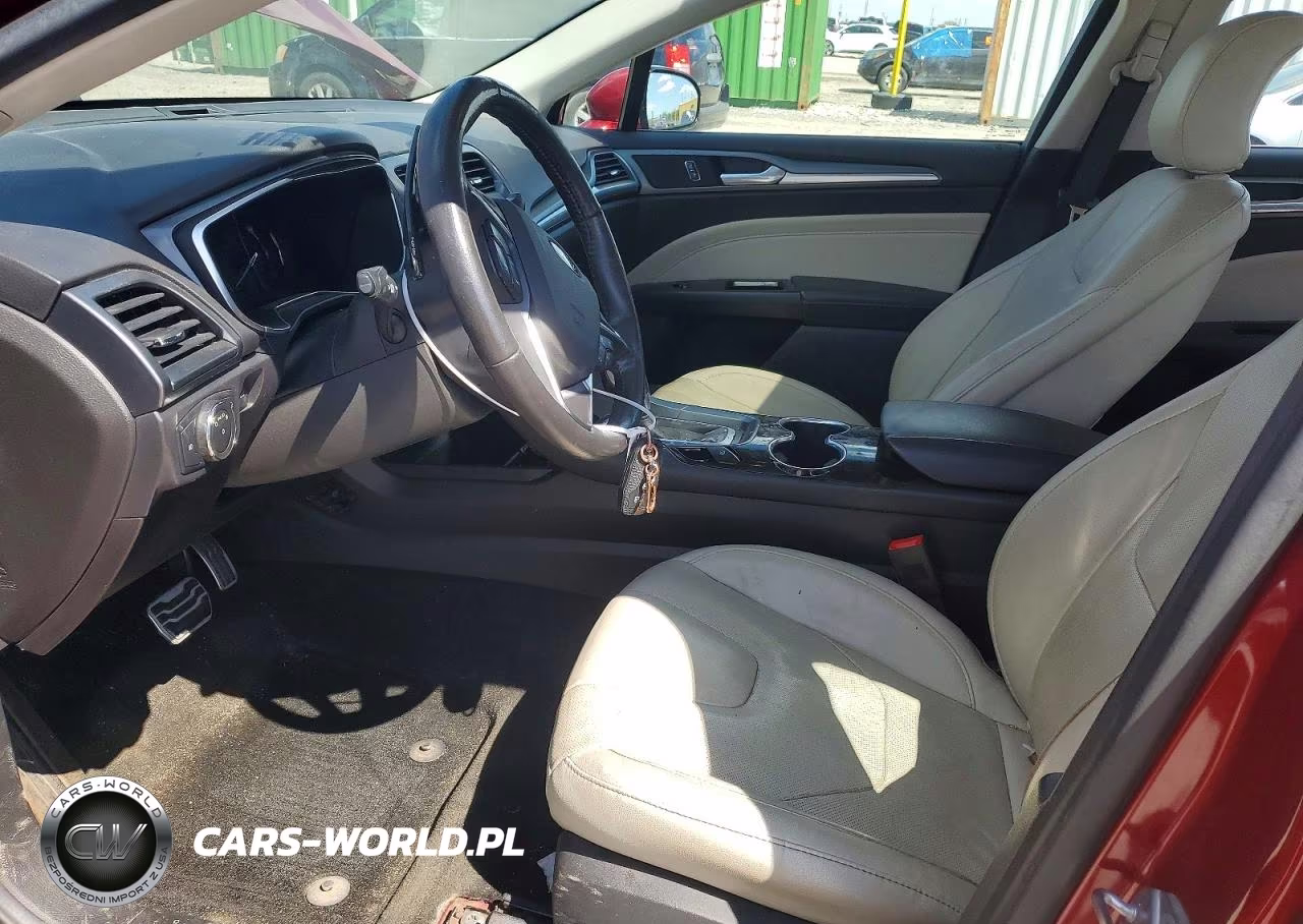 2016 Ford Fusion Titanium VIN:3FA6P0K98GR354012 - 7