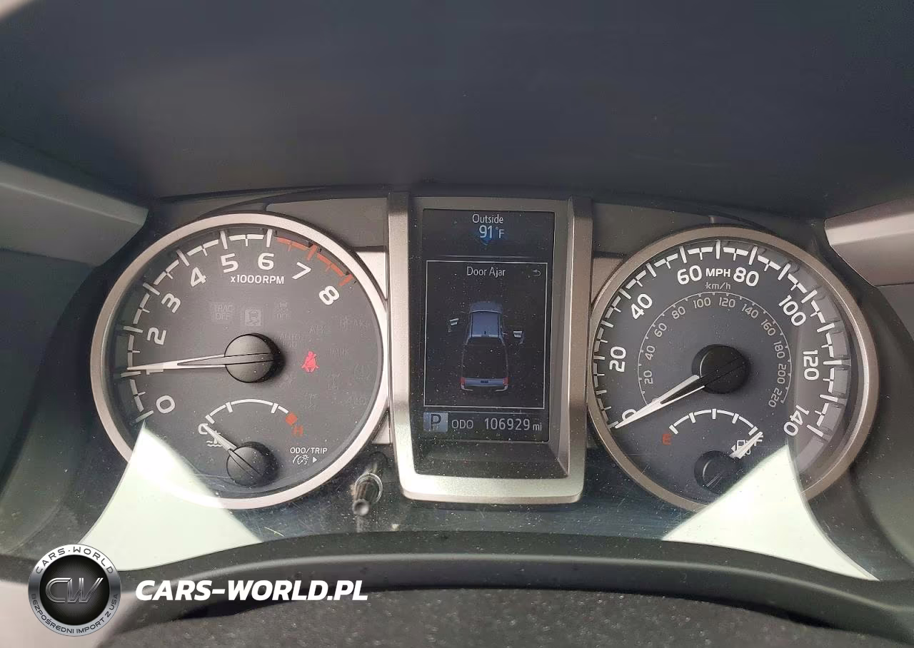 2016 Toyota Tacoma Sr5 V6 VIN:5TFAZ5CN7GX001923 - 9