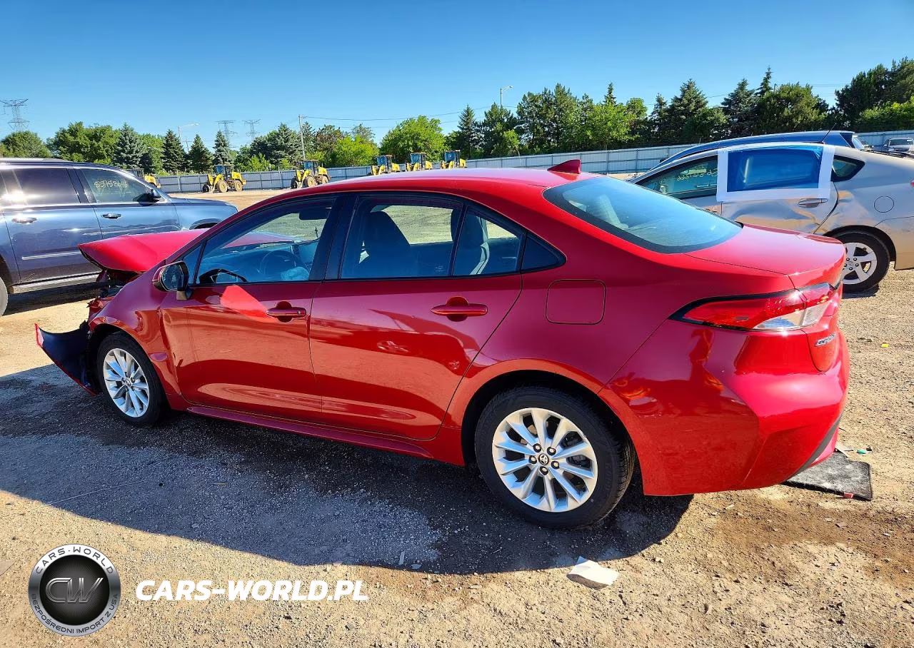 2021 Toyota Corolla Le VIN:5YFVPMAE6MP199666 - 2