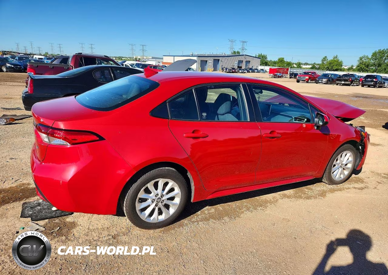 2021 Toyota Corolla Le VIN:5YFVPMAE6MP199666 - 3