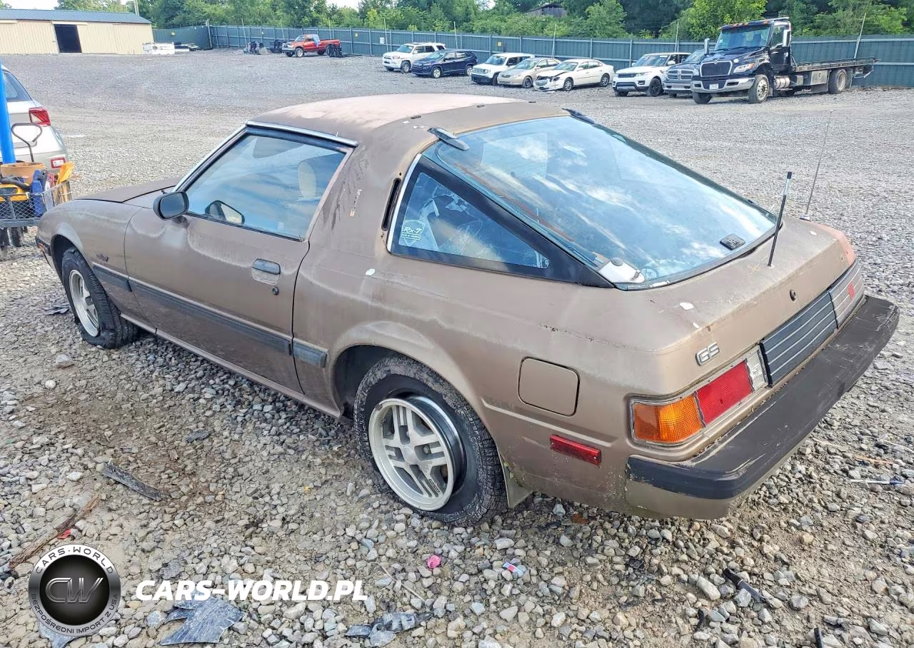 1985 Mazda Rx7 12A VIN:JM1FB3316F0865557 - 2