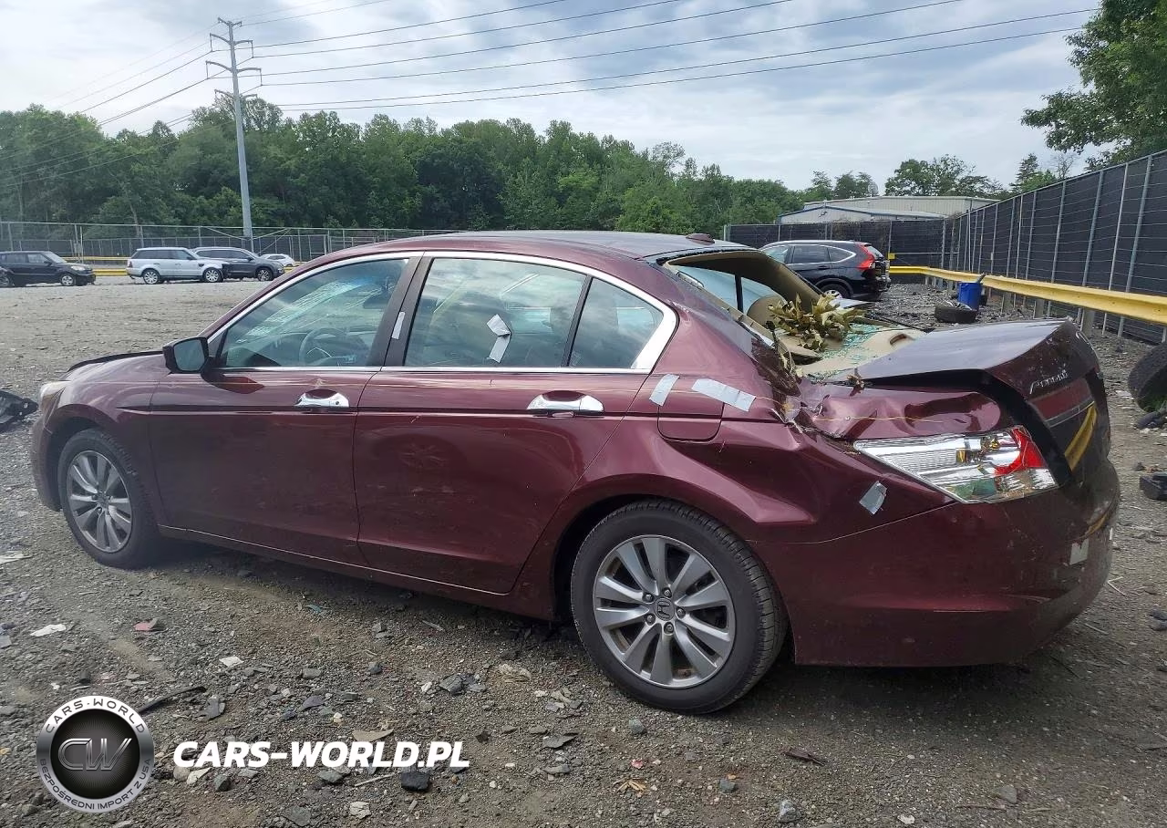 2012 Honda Accord Exl VIN:1HGCP3F83CA013784 - 2