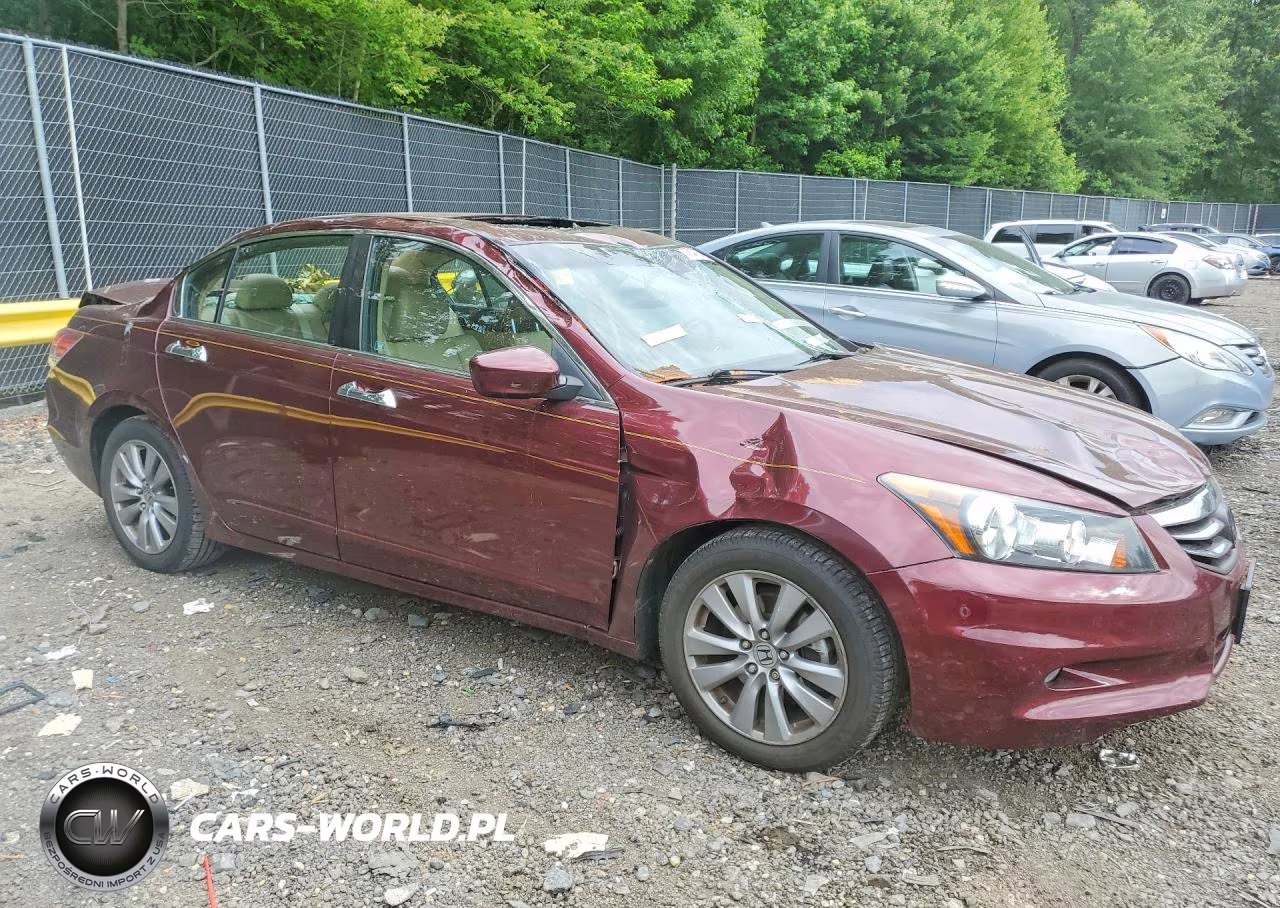2012 Honda Accord Exl VIN:1HGCP3F83CA013784 - 4