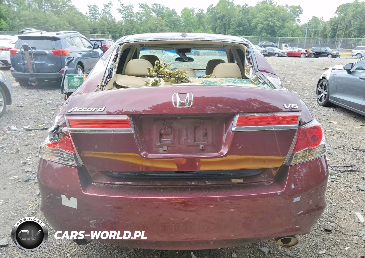 2012 Honda Accord Exl VIN:1HGCP3F83CA013784 - 6