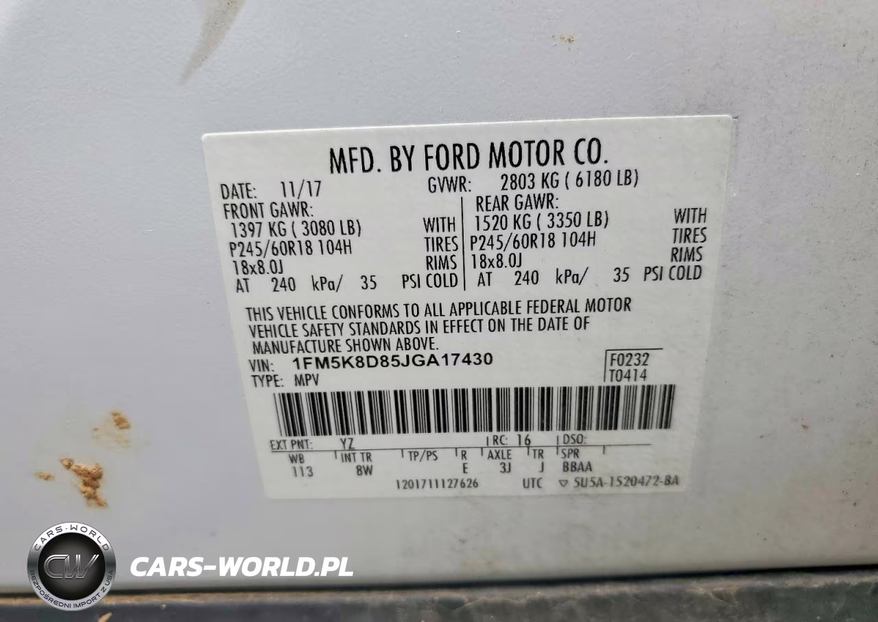 2018 Ford Explorer Xlt VIN:1FM5K8D85JGA17430 - 13