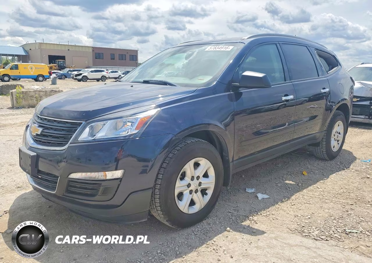2015 Chevrolet Traverse Ls VIN:1GNKRFED3FJ376991 - 1