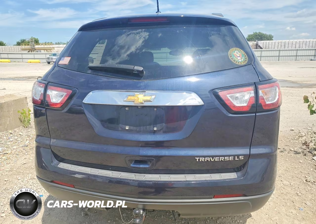2015 Chevrolet Traverse Ls VIN:1GNKRFED3FJ376991 - 6