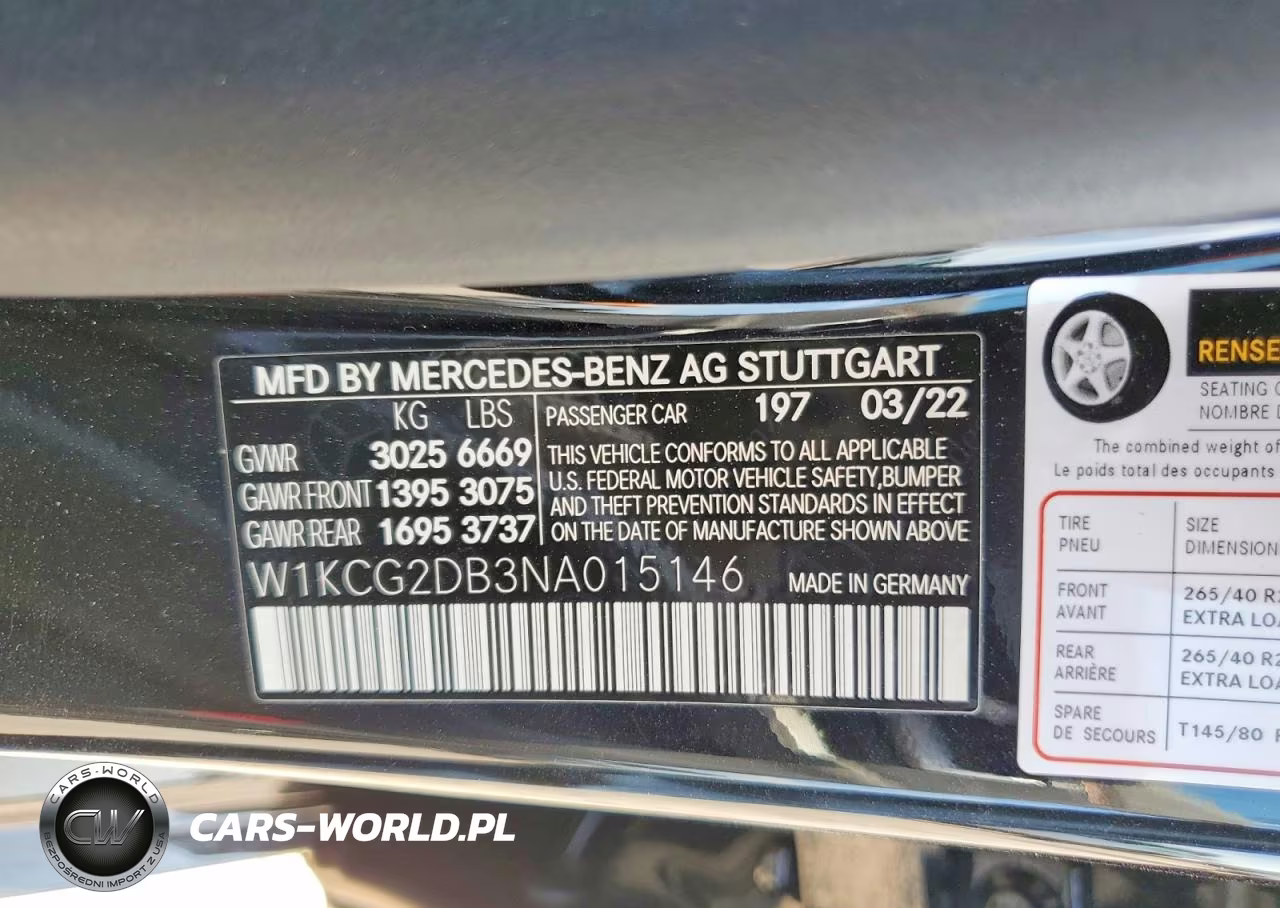 2022 Mercedes-Benz Eqs Sedan 450+ VIN:W1KCG2DB3NA015146 - 13