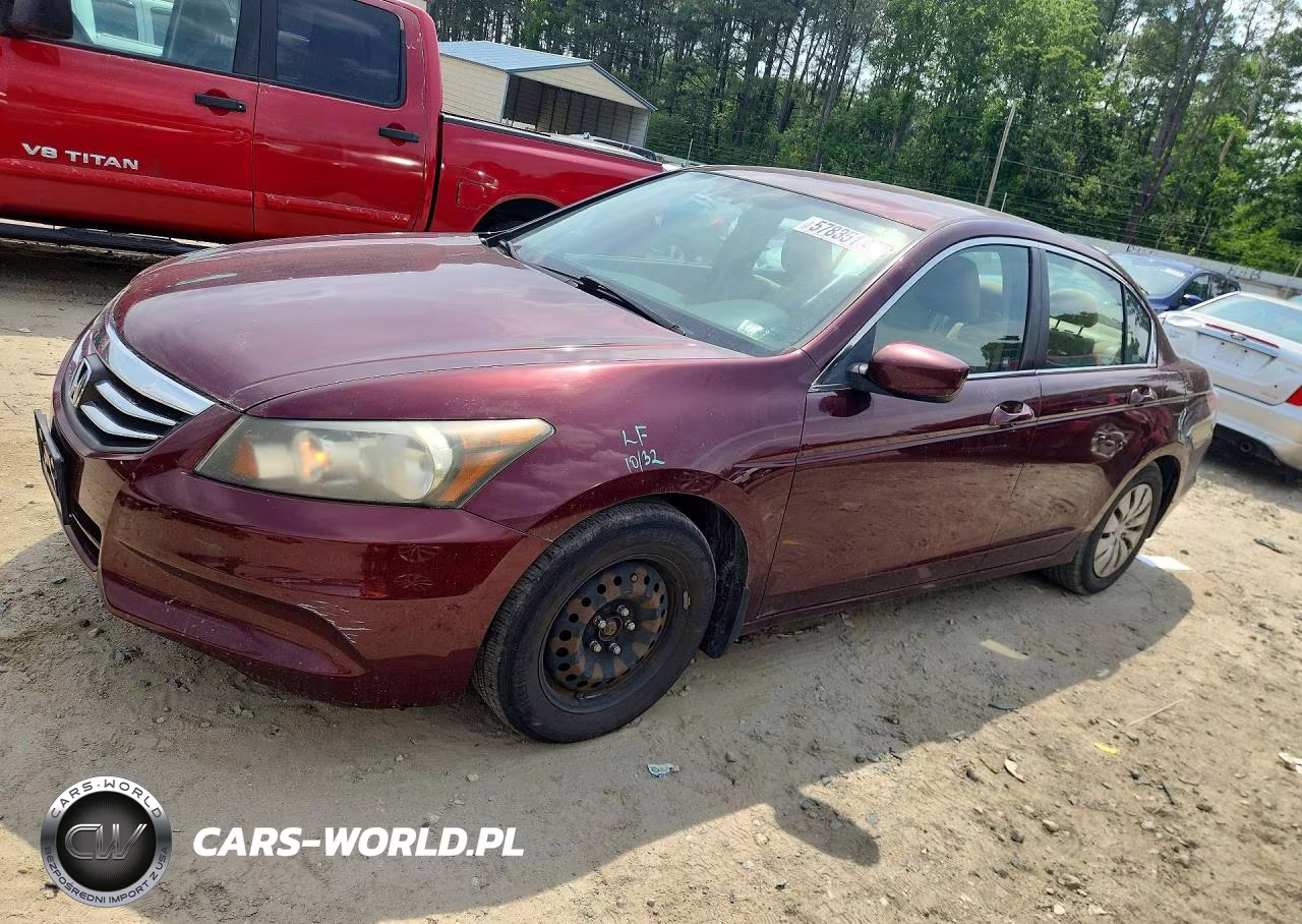 2011 Honda Accord Lx VIN:1HGCP2F37BA067568 - 1