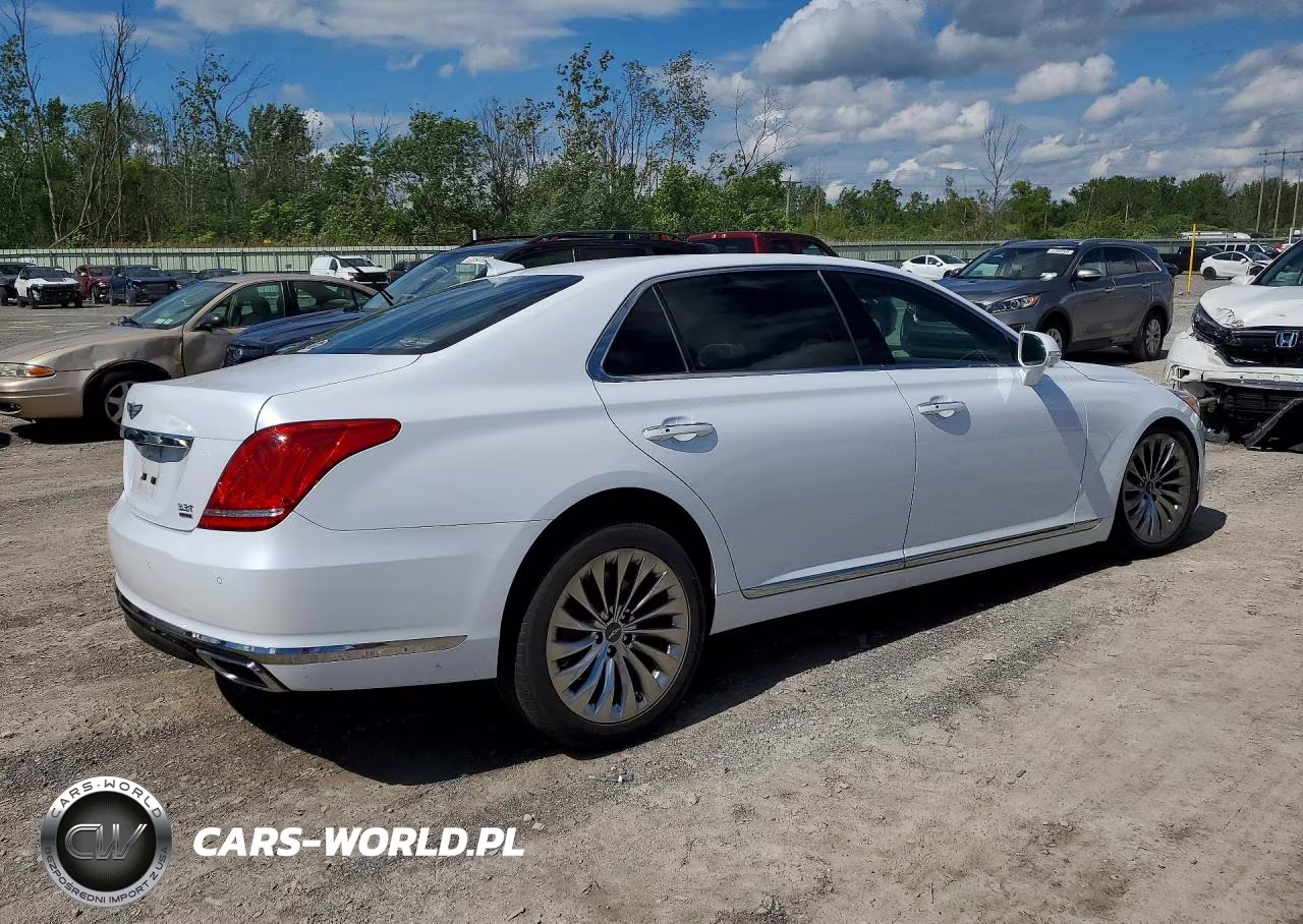 2018 Genesis G90 Premium VIN:KMHG34JA9JU040135 - 3