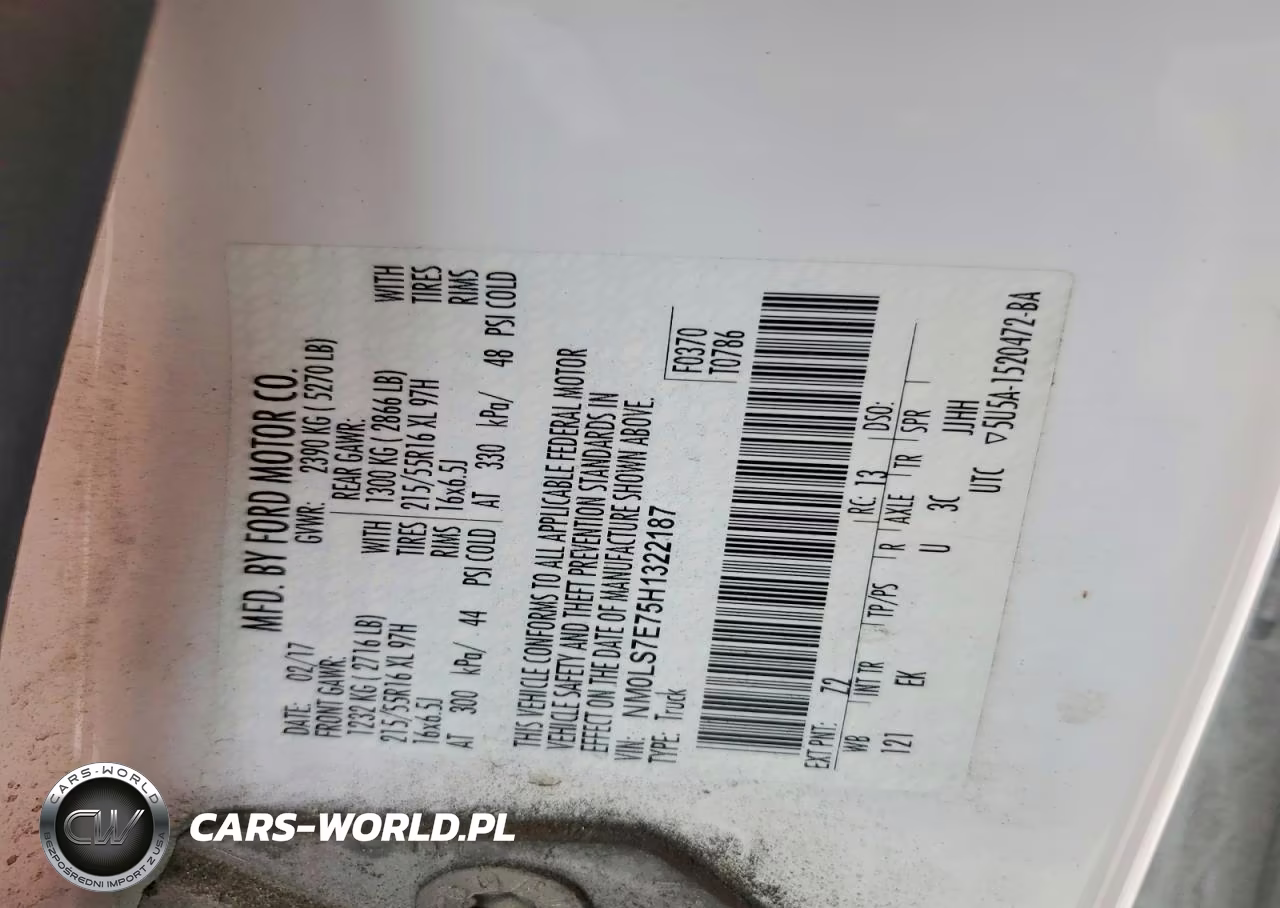 2017 Ford Transit Connect Xl VIN:NM0LS7E75H1322187 - 13