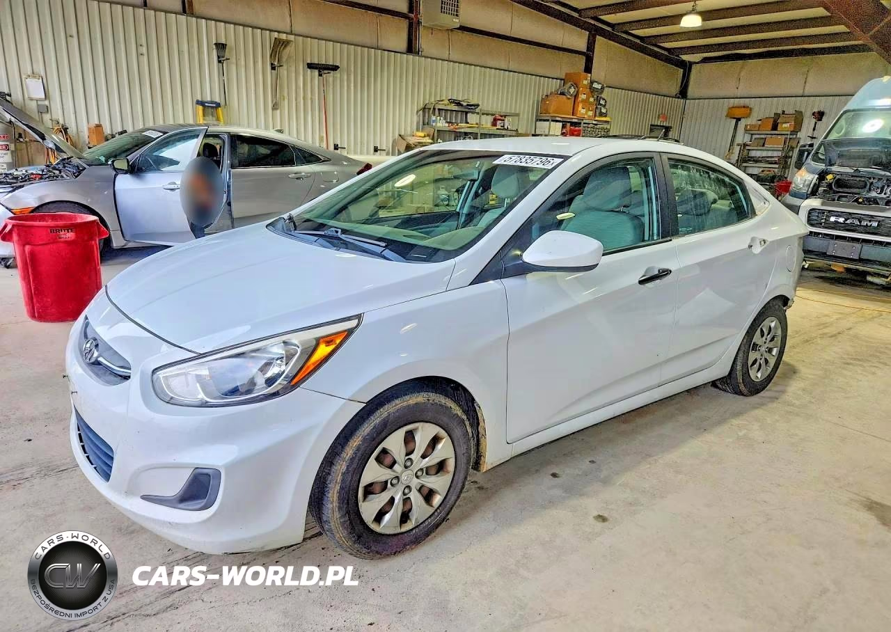 2017 Hyundai Accent Se VIN:KMHCT4AE7HU375745 - 1