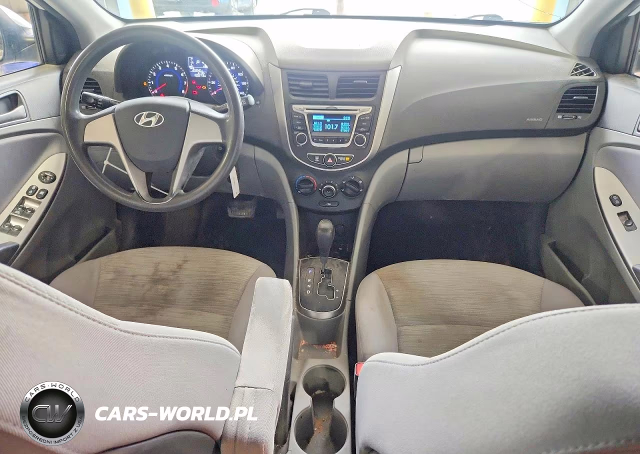 2017 Hyundai Accent Se VIN:KMHCT4AE7HU375745 - 8