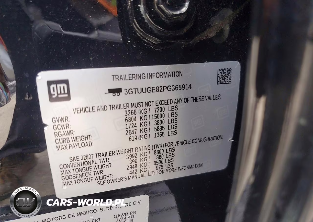 2023 GMC Sierra K1500 Denali VIN:3GTUUGE82PG365914 - 13
