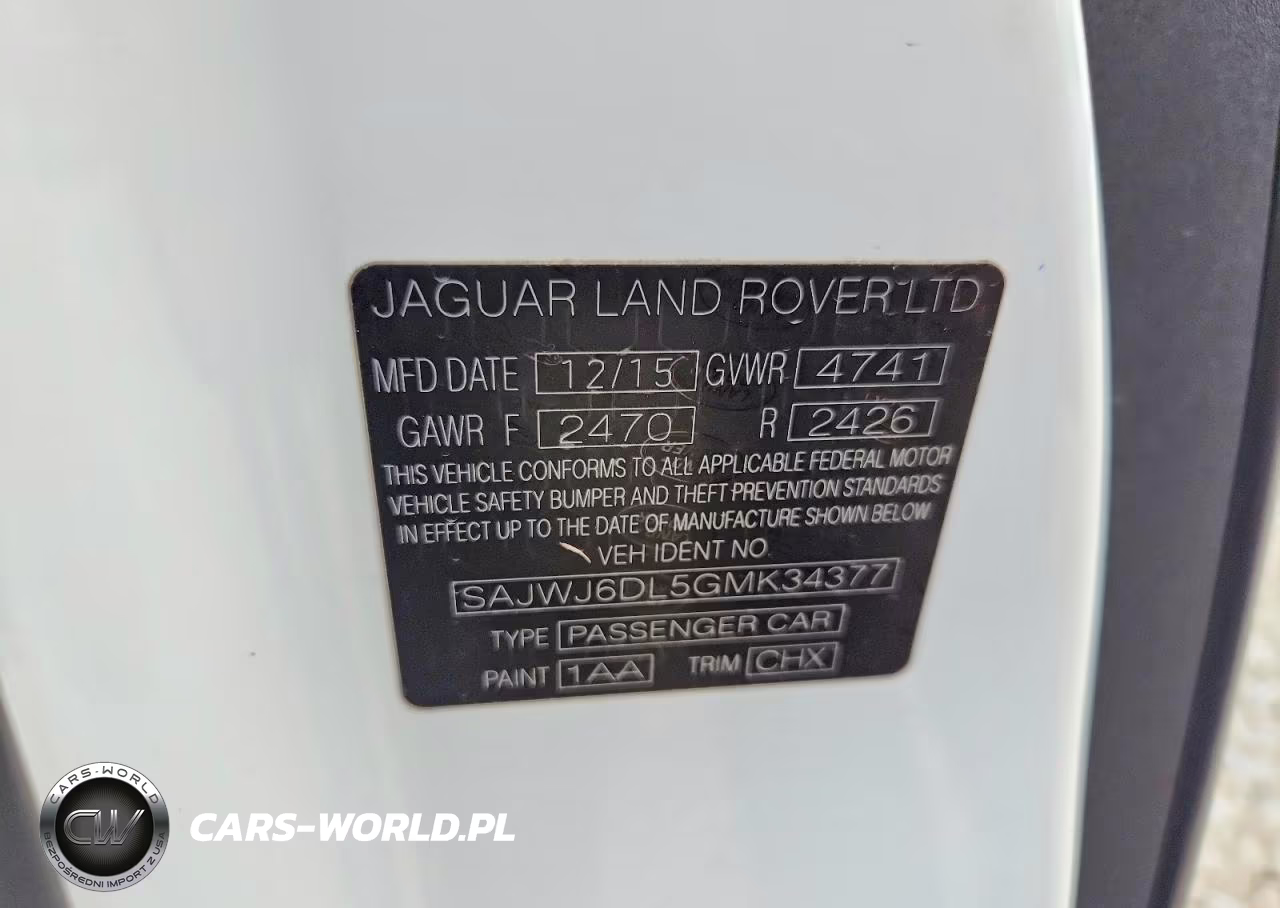 2016 Jaguar F-Type R VIN:SAJWJ6DL5GMK34377 - 13